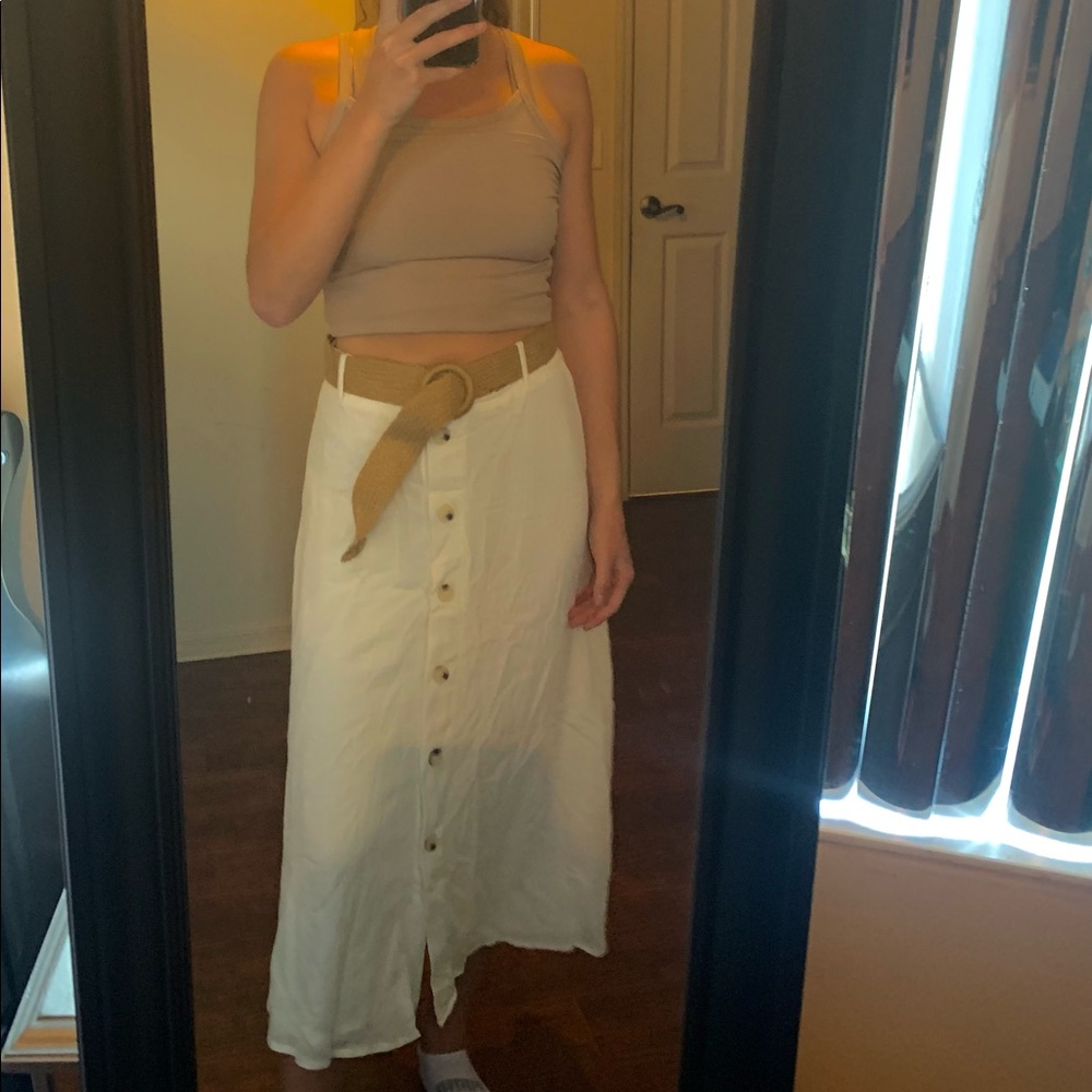 Mid-calf skirt